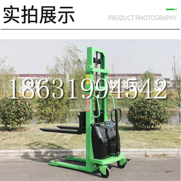 石冈区电动叉车堆高车液压铲车电瓶1吨2吨站驾步行式小型全自动叉车